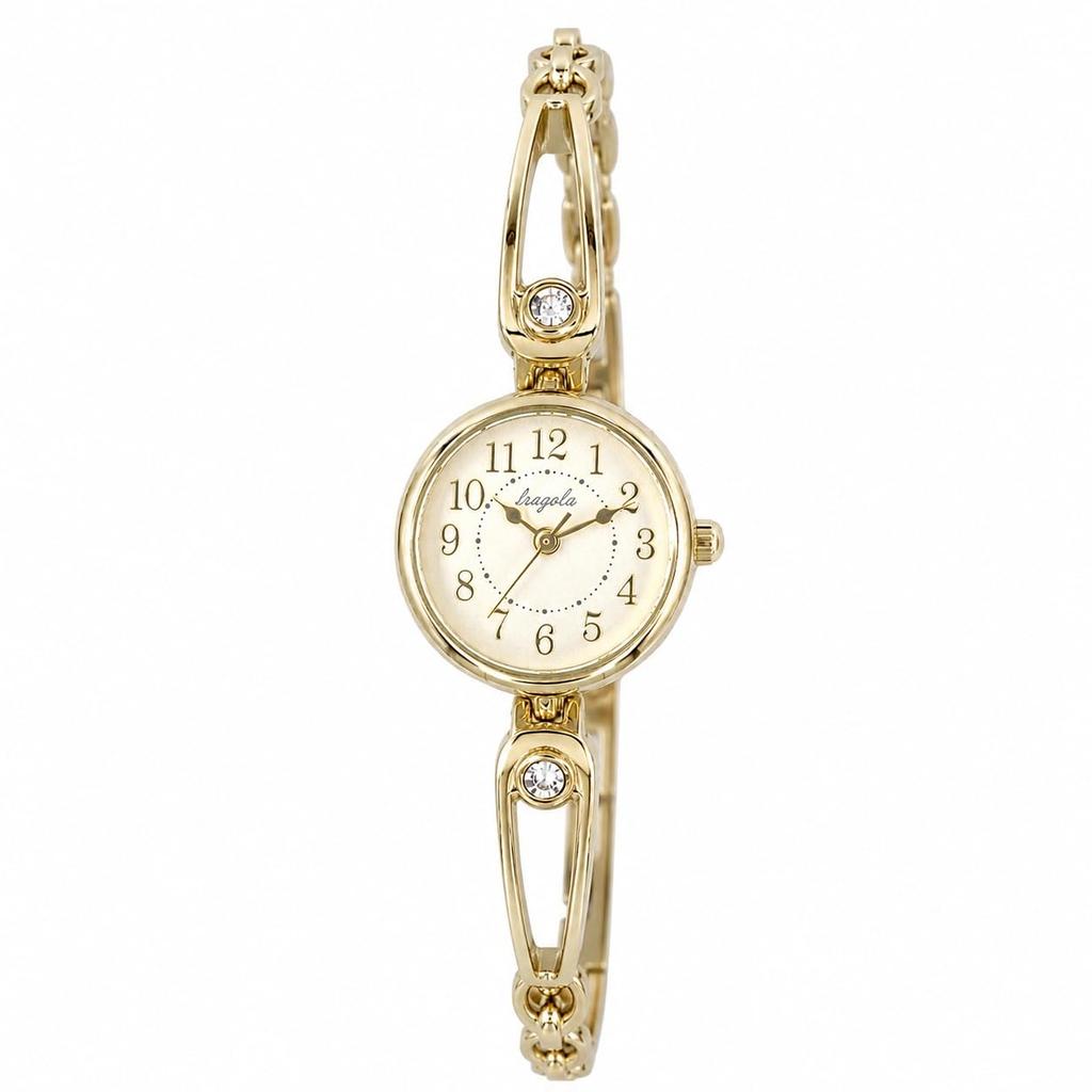 follow (Follow) Watch fragola (Fragola) Simple Arch Bracelet Watch N03126S-4 GD