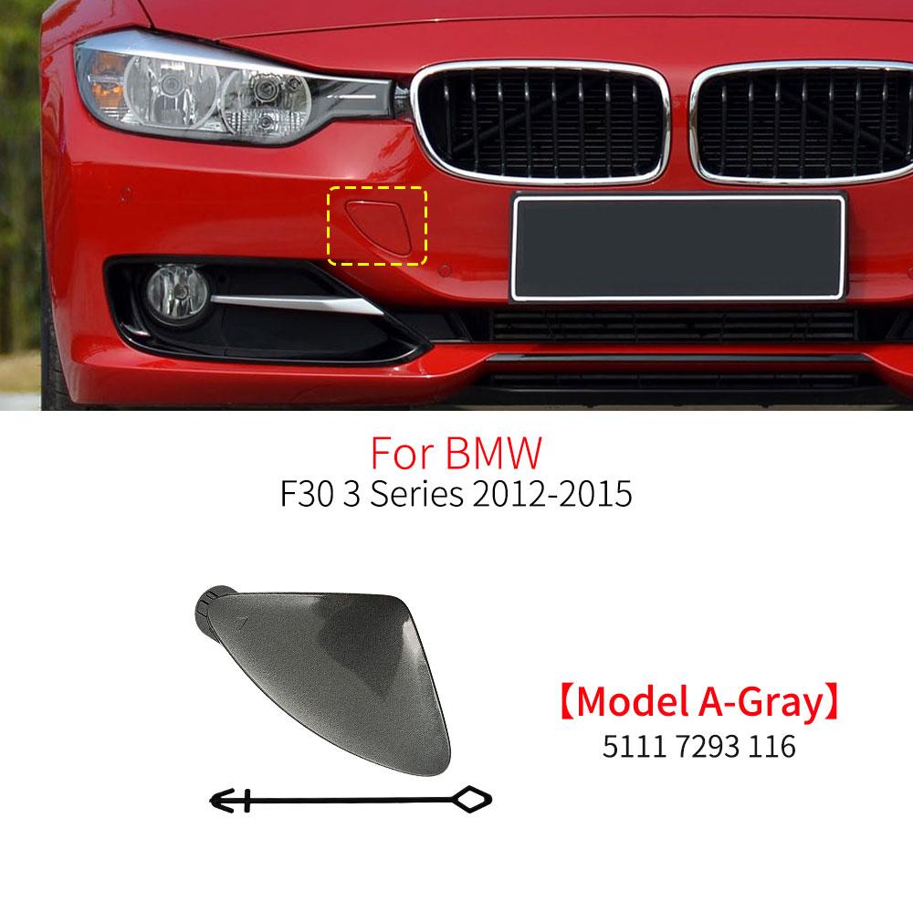 For BMW F30 F31 Car Front Bumper Tow Hook Cover Cap Black White Silver Red Blue For BMW 3 Series 318 320 323 330 335 2012-