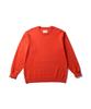 Snow Peak Washable Wool Crewneck Knit Knit and Sew Long Sleeve for Men and Size L KN-25AU001 Sweater/Cut T-Shirt Women, Orange,