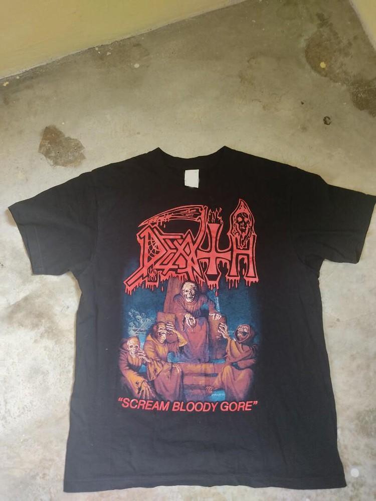 SALE Death band shirt gift for rock fan death metal band shirt Unisex T-Shirt XXXL