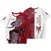 Anime Games Wuthering Waves Hiyuli Cosplay 3D T-Shirt Fashion Short Sleeve T Shirt Casual Men Women Harajuku Top Summer Clothing