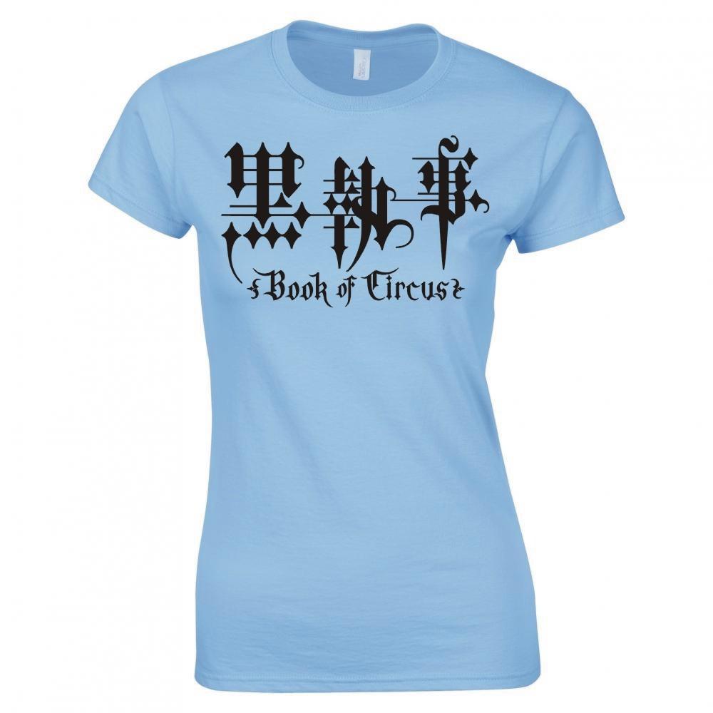 Black Butler Book Of Circus Anime Unisexga Ladies Skinny Fit Tshirt S