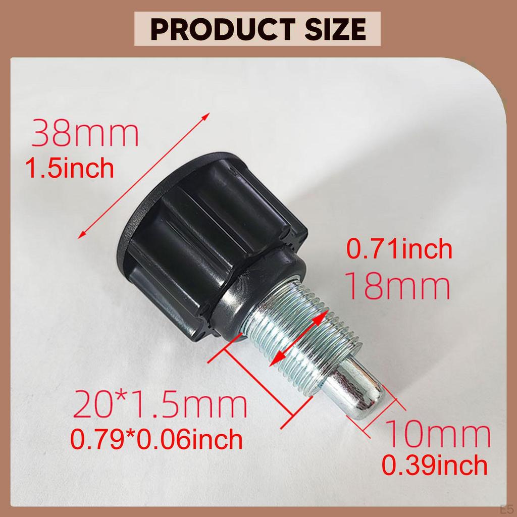 Bike Pull Pin Spring Knob Exercise Machines Accessories,Sturdy Stainless Steel Replacement Universal