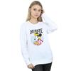 Disney Womens/Ladies Minnie Mouse Queen Sweatshirt