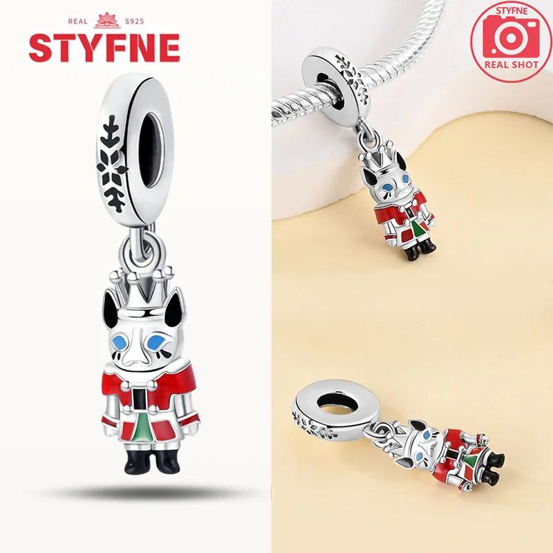 Copperchristmas Tree Beads Christmas Collection Charms For Making Beaded Bracelets Diy Fine Jewelry Gifts For Women