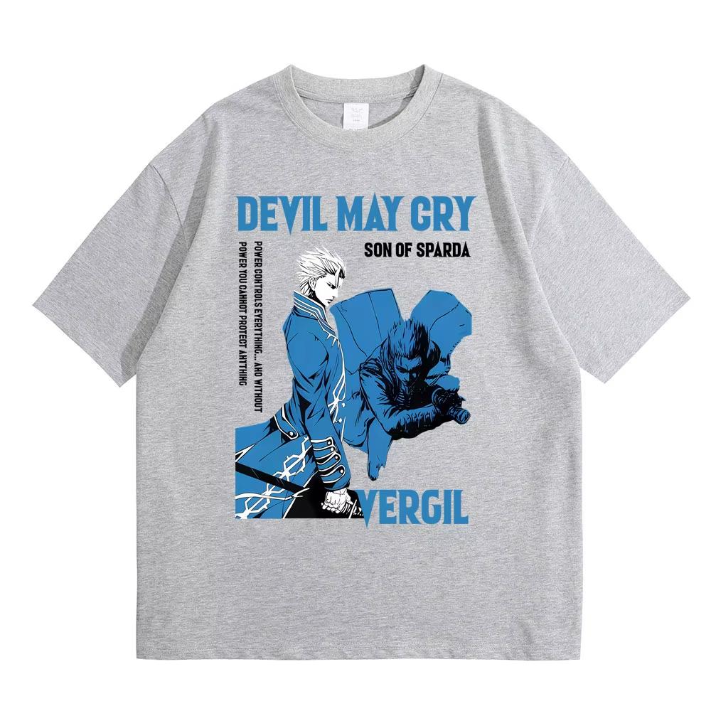 Game Enthusiast Vergil Tshirt Cool and Trendy Outfit Personalized Men Women Tshirt Fan Gift Highquality Daily Pure Cotton Top