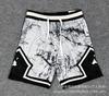 New 2026 summer loose and quick-drying men's AJ basketball shorts printed trendy sports casual pants source wholesale