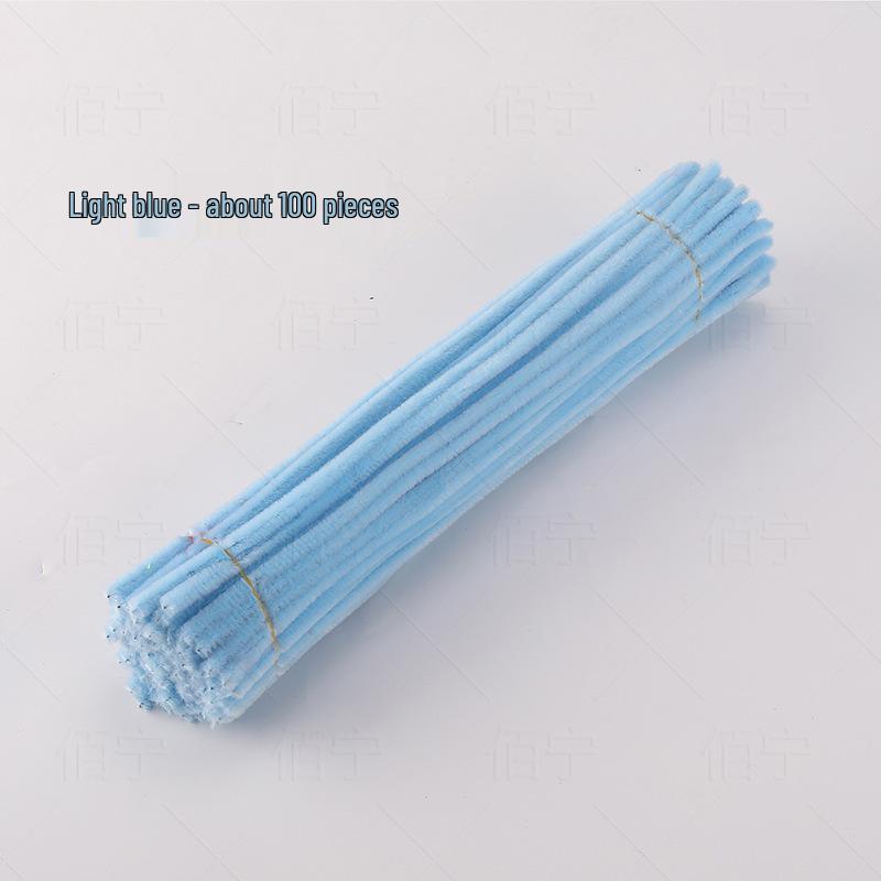 Macaron Color Extra Dense Handmade Flower Pipe Cleaners
