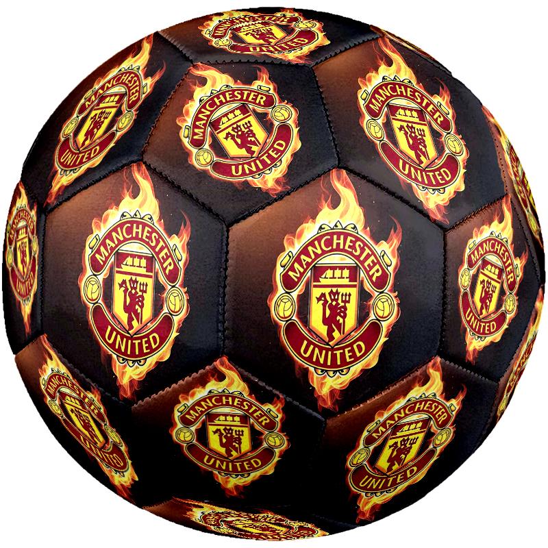 1 pz Pallone da Calcio Standard Taglia 5, Palloni da Calcio, Pallone da Calcio con Motivo Manchester United Manchester City, Cucito a Macchina, Pallone per Allenamento e Partita all'Aperto