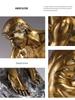 European Style Thinker Sculpture: Creative Ornament for Bookcases and Wine Cabinets