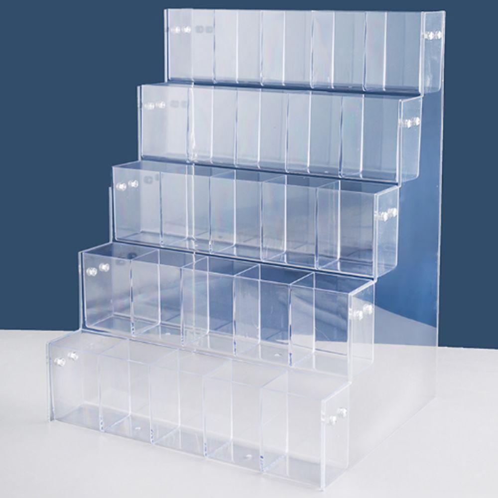 Transparent Mark Pen Holder 2/3/4/5/6 Layer Makeup Brush Holder Brush Storage Rack  Stationery Shop
