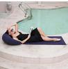 Portable Inflatable PVC Flocking Beach Mat with Pillow for Sunbathing & Pool