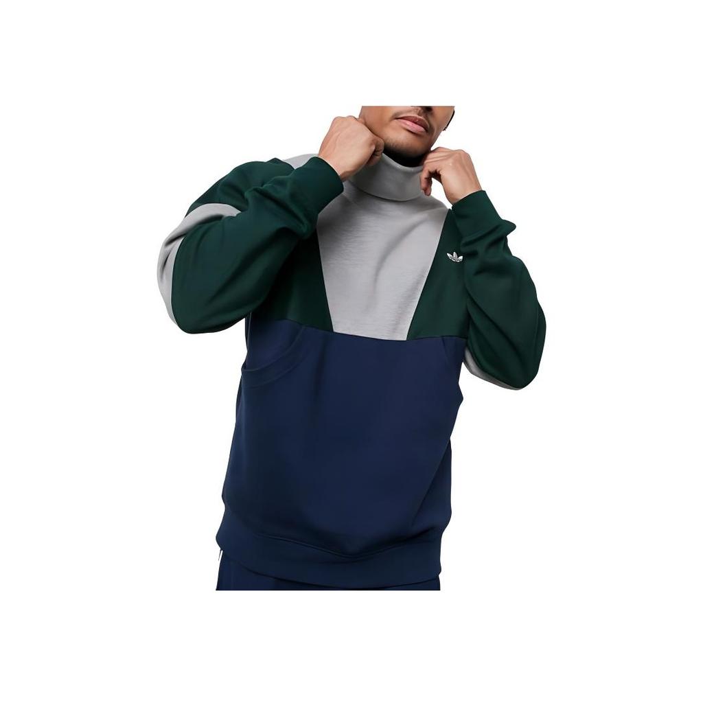 adidas Originals Samstag Polo Neck Sweatshirt Men Tops Multicolor FM2208