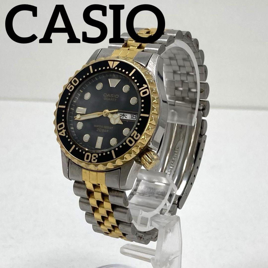 

[Б/У] КВАРЦЕВЫЕ ЧАСЫ CASIO MD-702 20 BAR, Нерабочие