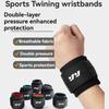 Sports Wrist Stabilizer with Adjustable Sports Injury Bag Bandage Support Fitness Band Compression Wrist Protection