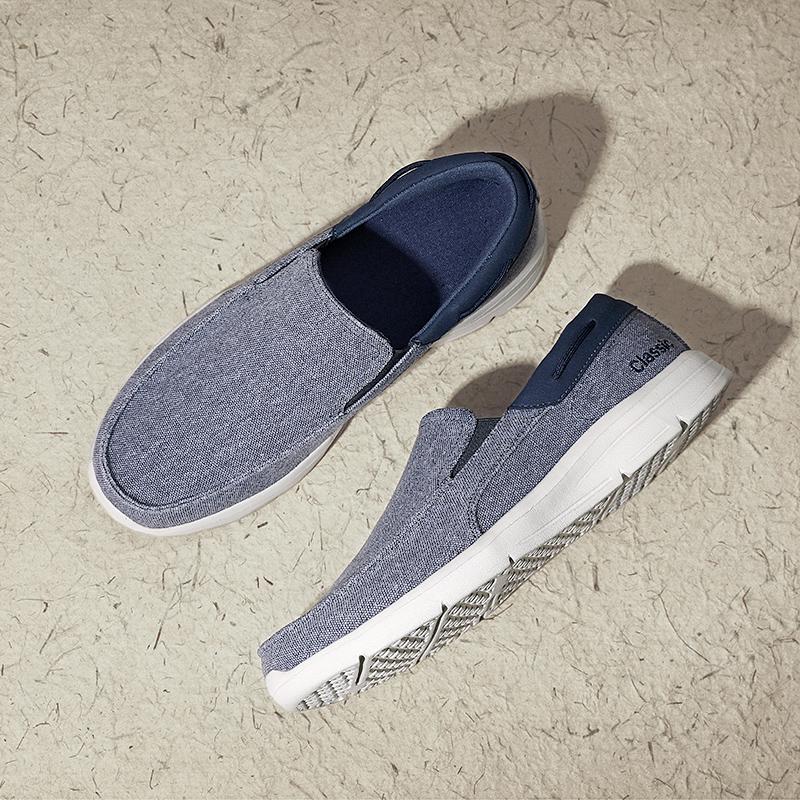 Men Casual Shoes Loafers Men Sneakers Fashion Male Comfortable Outdoor Walking Loafers Sneakers Men Boat Shoes Lightweight Retro