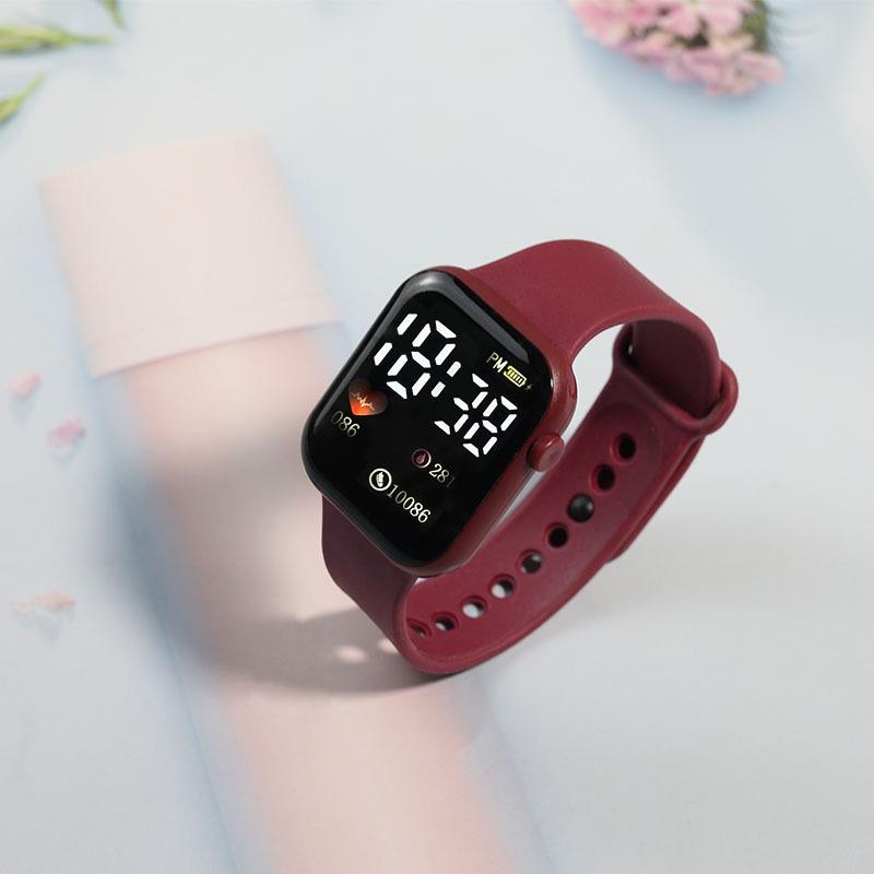 Y1 Led Electronic Watch Is Fashionable And Simple, Multi-Color Student Outdoor Waterproof Sports Watch, Unisex
