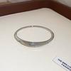 Vintage Zircon Circle Bracelet For Women With Silver And Gold Finish Stylish Jewelry Accessory