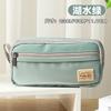 Pencil Case Large Capacity Pencil Pouch 3 Layers Zipper Pen Bag Office Stationery Organizer Simple Sturdy Transparent Pencil Bag