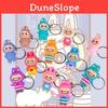 Adorable Pvc Cartoon Labubu Keychain Blind Box Collectible For All Ages