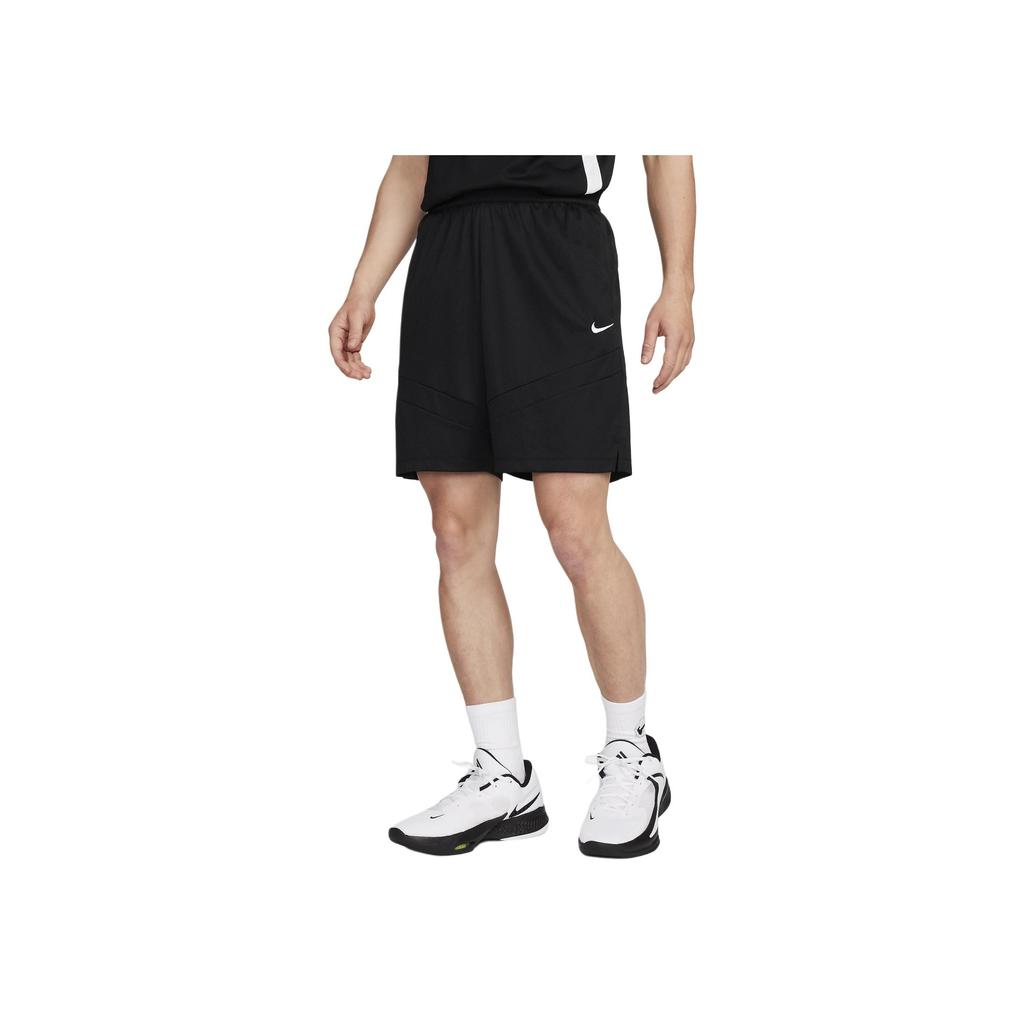 Nike I-Fit Icon Solid Logo Classic Comfortable Basketball Shorts Men shorts Black DV9525-014
