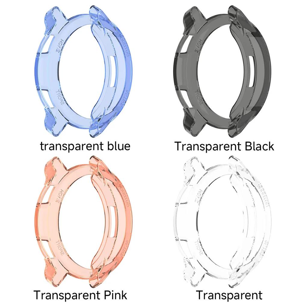 For Xiaomi Watch Color 2 Screen Glass Protector Case TPU Cover Case for Xiaomi Watch S1 Active Watch Protective Bumper Cover