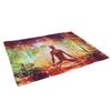Forest Yoga Background Pattern Tapestry Wall Hanging Wall Blanket for Home Decor150x150cm