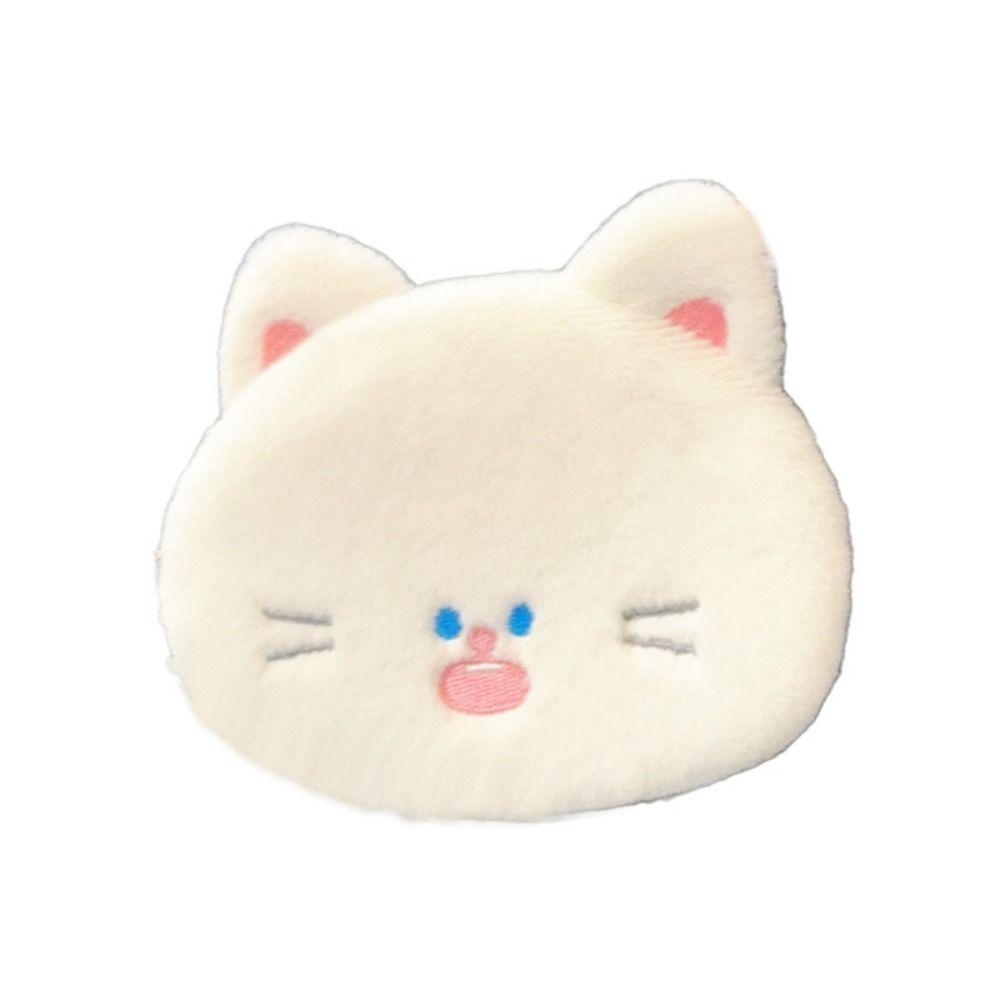 Kitty Tuxedo Cat Plush Purse Bag Meow Ginger Cat Earphone Bag  Bag Pendant