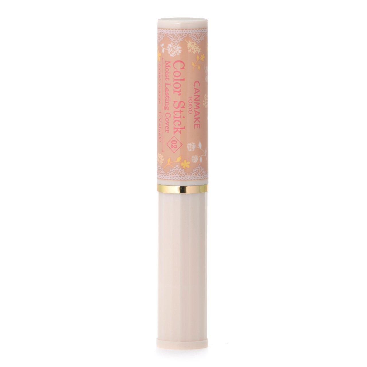 

Canmake Color Stick Moist Lasting Cover 02 Натуральный бежевый 2.4г