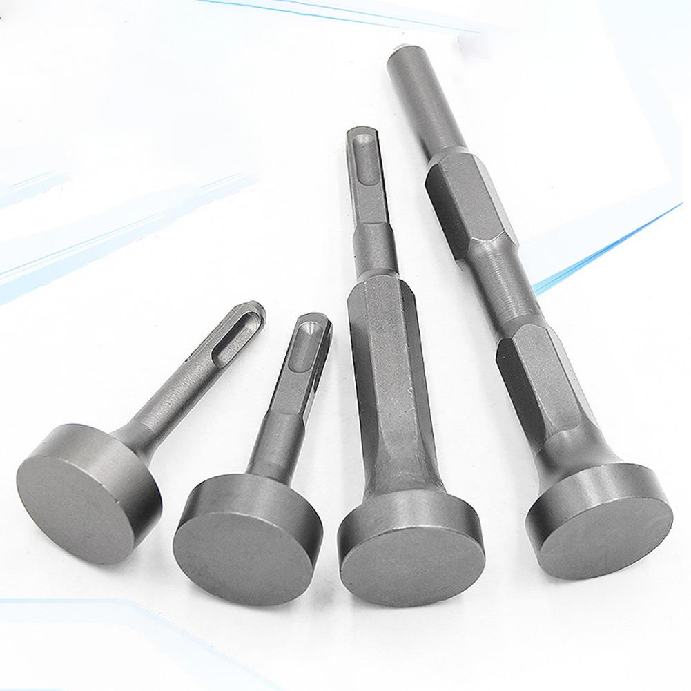 For Electric Hammer T Post Ground Rod Driver Drill Bit Heavy Duty Metal Construction for Effective Bolt and Nail Installation