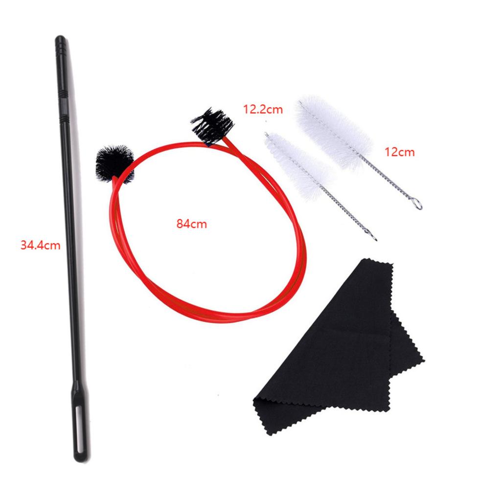 Manufacturer Wholesale Trumpet Cleaning Brush Trumpet Cleaning Tool Trumpet Cleaning Set Wind Instrument Accessories 5-piece Set