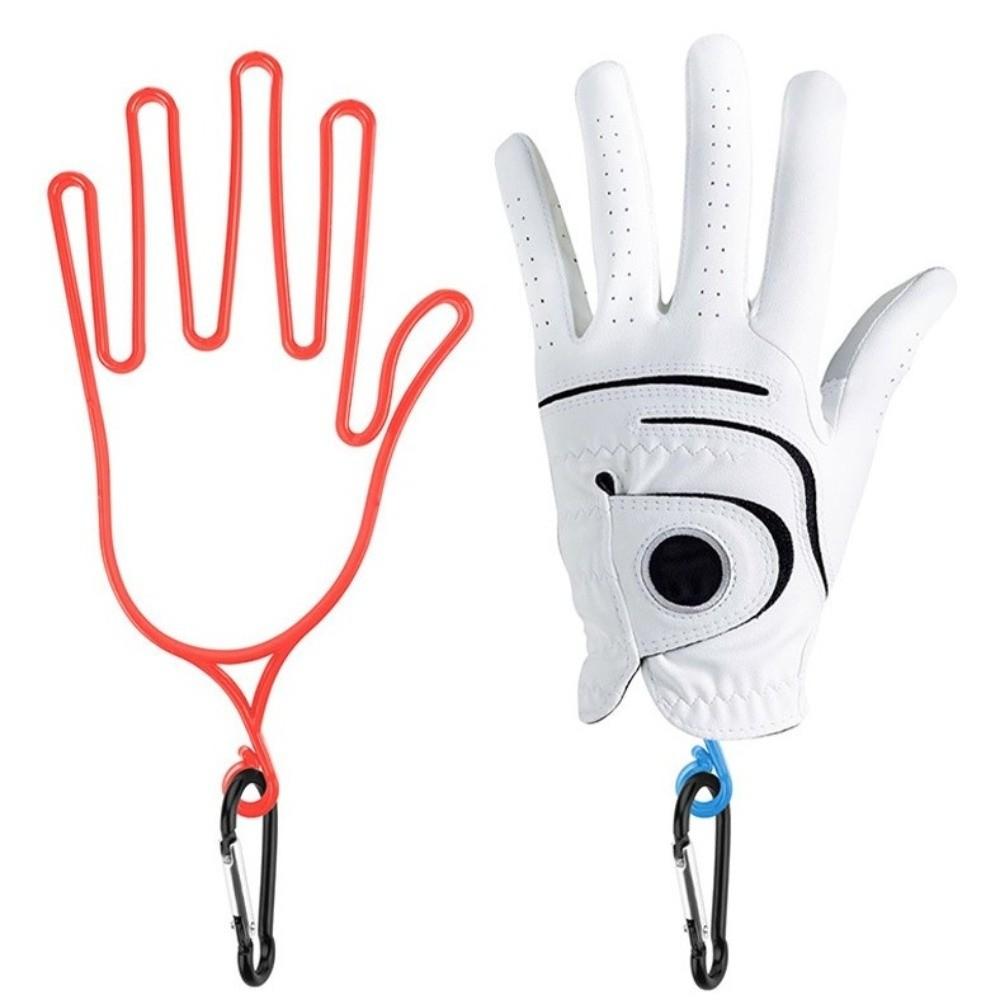 Storage Rack Style Glove Drying Stand Carabiner Included Golf Glove Stretcher Golf Glove Hanger