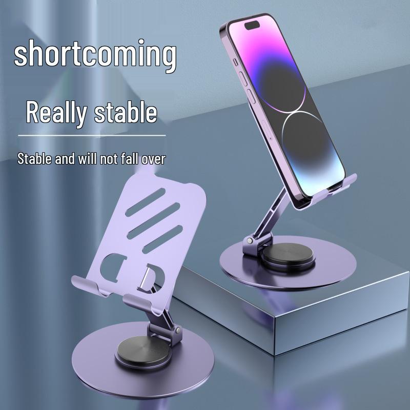 

360-Degree Rotating Phone and Tablet Stand for Binge-Watching, Streaming, and Online Classes