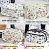 Sanrio Hello Kitty Girls Pouch With Flap Closure And Durable Polyester Material For School Use
