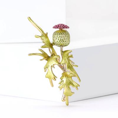 Yüksek Kaliteli Alaşım Emaye Çuha Çiçeği Broş Moda Küçük Taze Kadın Ceket Hırka Korsaj Takı İğnesi