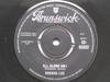 7inch Record BRENDA LEE  All Alone Am I 4505882 BRUNSWICK 1962 UK Rock Used