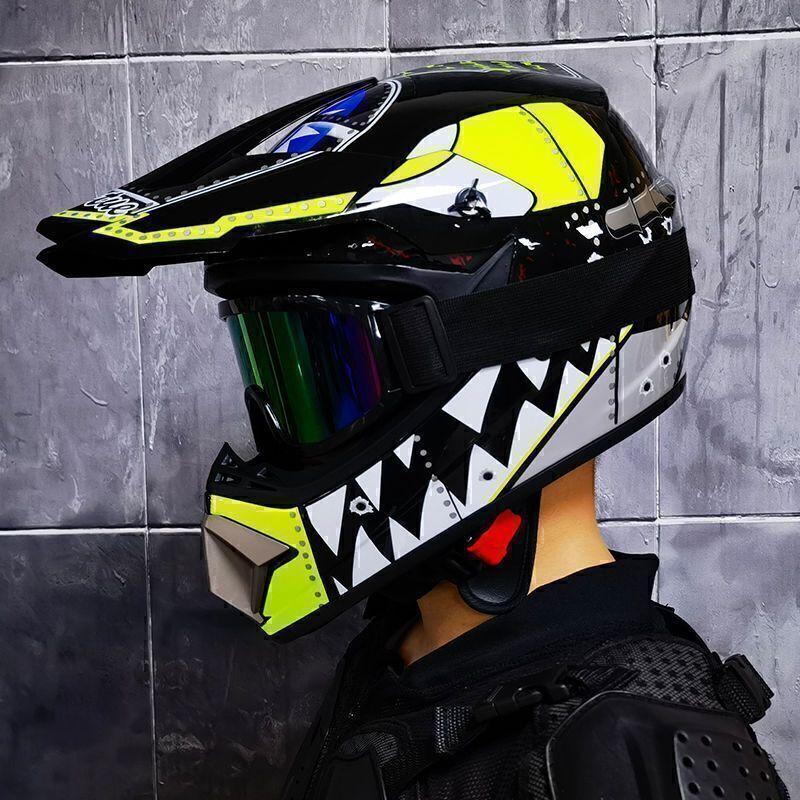 Off-Road Racing Helmets Safety Racing Helmets Children Motorcycle Helmet  helmets for men and women Motocross Helmet S
