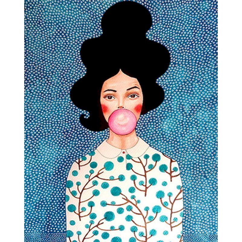 GATYZTORY 60X75cm Painting By Numbers Girl DIY Picture Paint By Number Figure Drawing On Canvas HandPainted Art Home Decor