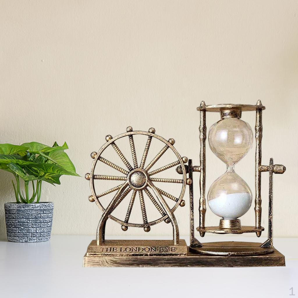 Песочные часы Творческие Ретро Винтажные Колесо