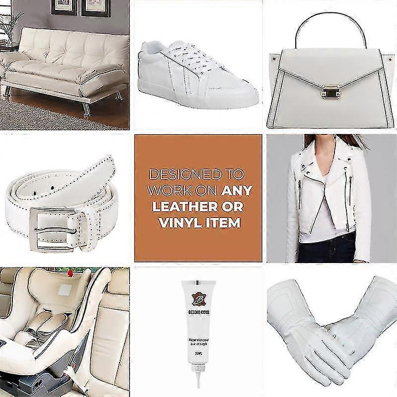 Leather Repair Cream Leather Scratch Crack Leather Repair Car Leather Seat Leather Sofa Repair Cream Multi-color 20ml