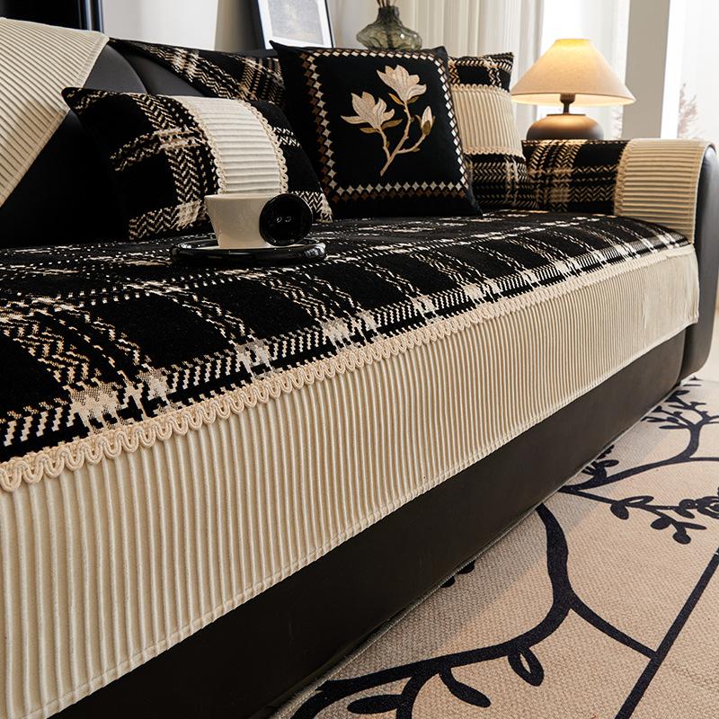 

Ретро Средневековая Шенилловая Подушка для Дивана, Универсальная для Всех Сезонов, Нескользящая и Грязеотталкивающая Подушка для Сиденья, Улучшенное Чувство Новая Трансграничная 70*70cm