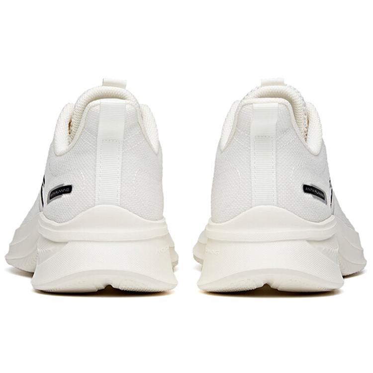 Anta Cushioning Slip Resistant Low Top Running Shoes Men's Ivory White 112235570S-5