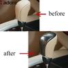 Car Gear Shift Knob Head Cover Trim For Nissan X-trail X Trail T32 2014-/Rogue 2014-2016 Carbon Fiber Interior Accessories