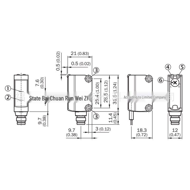 Sick Sensor GL6G-P4212 Miniature Photoelectric Switch, Brand New and Original. GL6G-P4212
