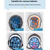 Quick Dry Helmets Inner Cushions Heat Resistant Washable Helmets Pad Reduces Scalp Pressure for Bike Scooters Motorcycle