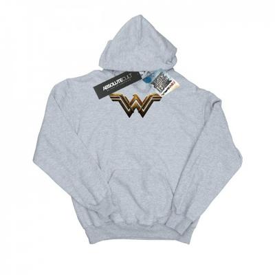 Mens Justice League Movie Wonder Woman Emblem Hoodie