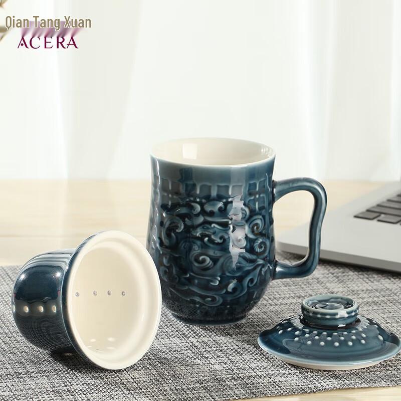 HWM Shì Zài Bì Dé Living Ceramic Tea Cup