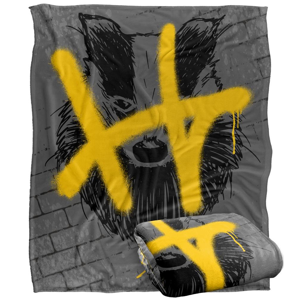 Harry Potter Hufflepuff Graffiti Blanket