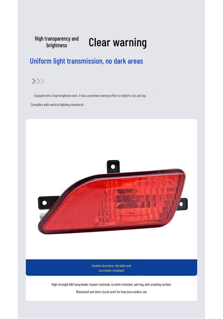 Great Wall Wingle 5 Rear Bumper Fog Light Assembly