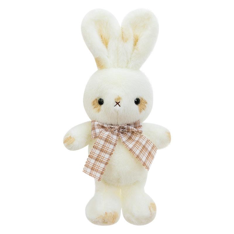 New Smoked Rabbit Plush Toy Soothe Cute Doll Doll Birthday Gift Bunny Gift